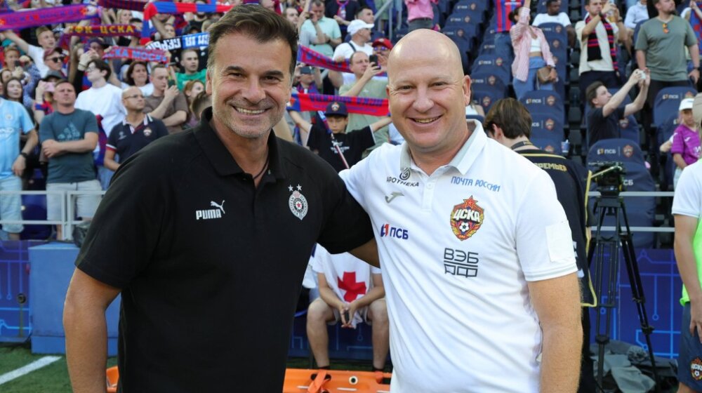 Trener Partizana razočaran nastupom ekipe u duelu sa CSKA: Neki igrači nisu pokazali da imaju talenat za klub kao što je Partizan 1