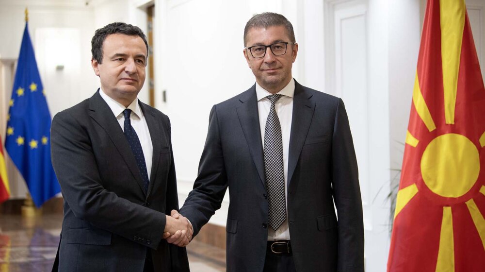 Zajednička sednica vlada Kosova i Severne Makedonije 1