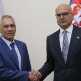 Ruski ambasador Bocan Harčenko i Miloš Vučević sastali se u sedištu SNS 3