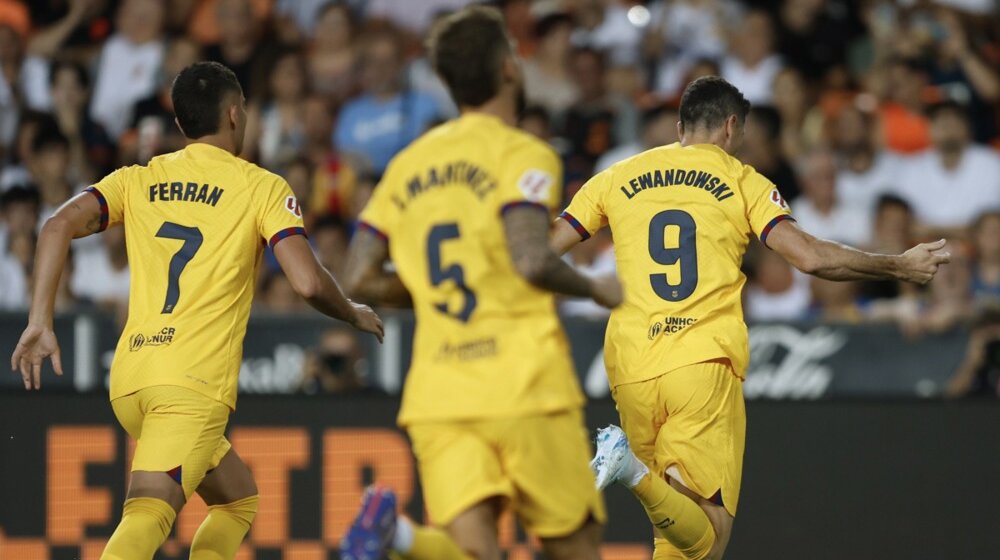 Preokret Barselone protiv Valensije u režiji Roberta Levandovskog 1