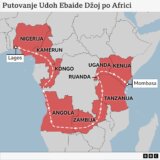 Udoh Ebaide Džoj putuje motorom sama po Africi 3
