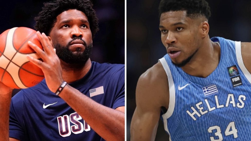 Pariz 2024: Košarkaški put izbeglice građanskog rata do Olimpijskih igara i NBA lige 2 Maluać se nada da će na terenu igrati sa Džoelom Embidom i Janisom Adetokumbom, igračima afričkog porekla