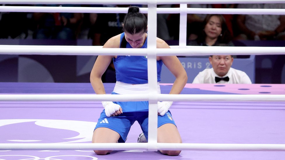 Olimpijske igre u Parizu 2024: Bura u olimpijskom boksu - Italijanka odustala, Alžirska bokserka prošla dalje 2 Italijanka