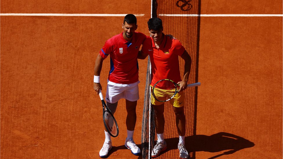 Olimpijske igre u Parizu 2024: Novak Đoković vodi protiv Alkaraza 1 novak đoković, karlos alkaraz