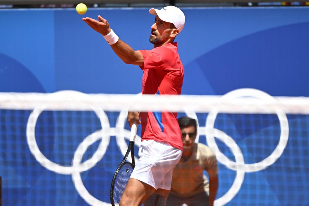 Olimpijske igre u Parizu 2024: Novak Đoković vodi protiv Alkaraza 5 novak đoković