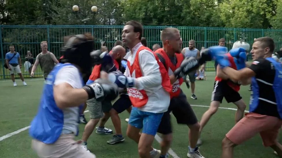 Olimpijske igre u Parizu 2024: Oštre kritike u Rusiji, besni zbog neučestvovanja njihovih sportista 4 Ruska nacionalna grupa je organizovala sportske događaje u Moskvi