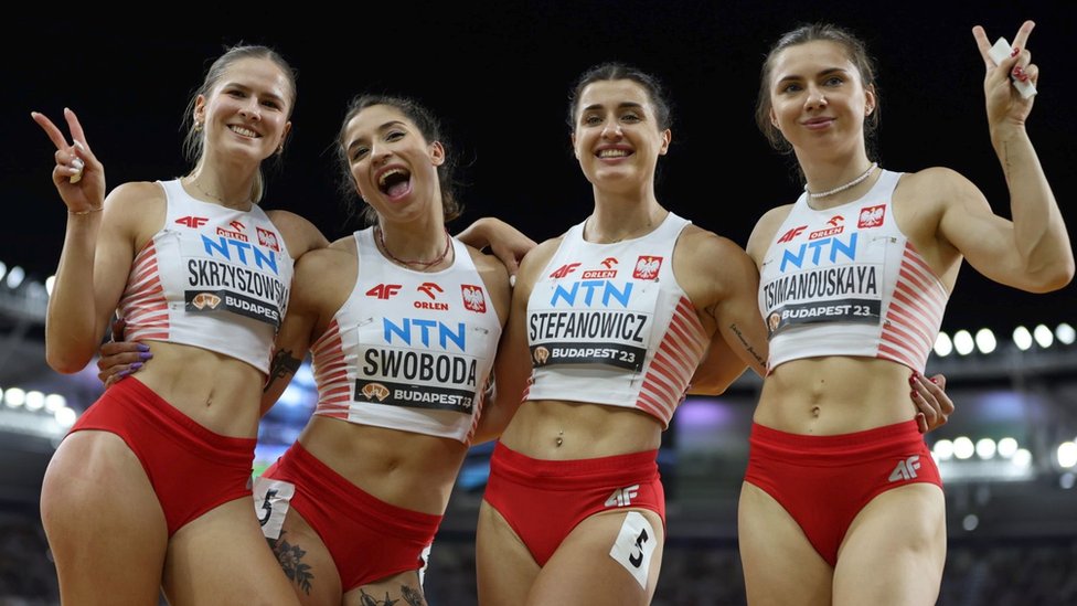 Olimpijski prebezi: Sportisti koji traže spas od ugnjetavanja i siromaštva 7 Poljski ženski tim u štafeti 4k100 m na Svetskom atletskom prvenstvu u Budimpešti 2023.