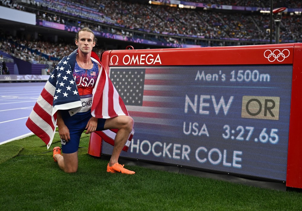 kol hoker, trka na 1.500 metara