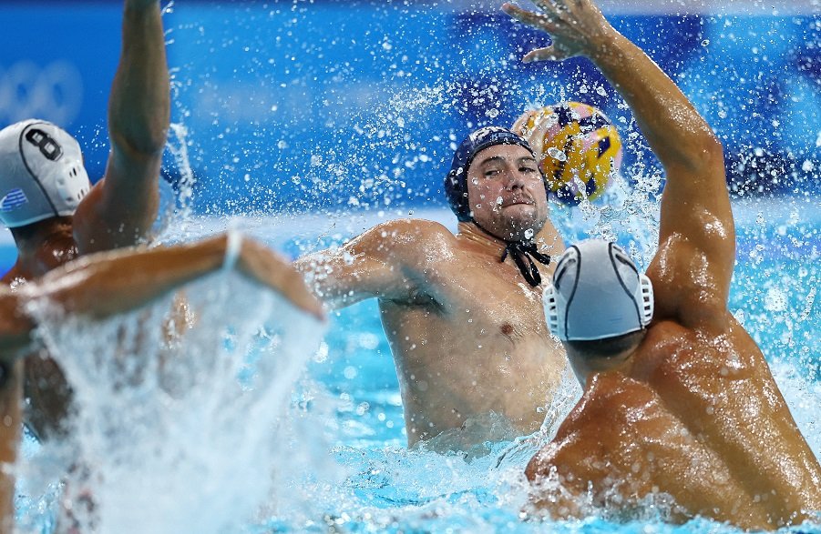 Olimpijske igre u Parizu 2024: Srpski vaterpolisti na korak od medalje, u dramatičnom finišu pobedili Grke 4 Dušan Mandić je postigao pet golova, a 25 u dosadašnjem toku turnira
