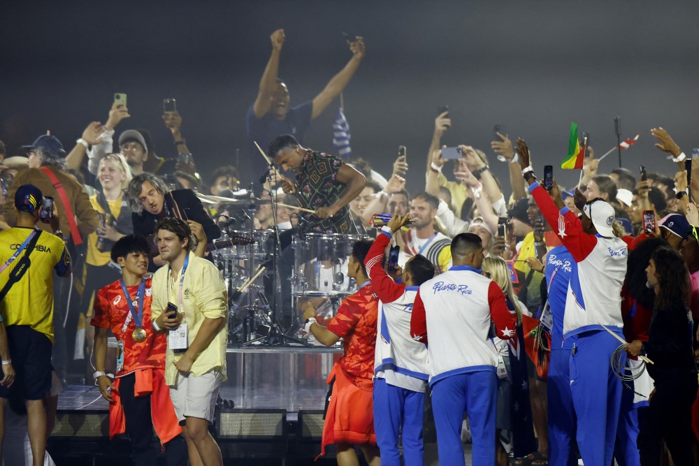 Olimpijske igre 2024: Do viđenja, Pariz, vidimo se u Los Anđelesu 12 zatvaranje olimpijskih igara u parizu