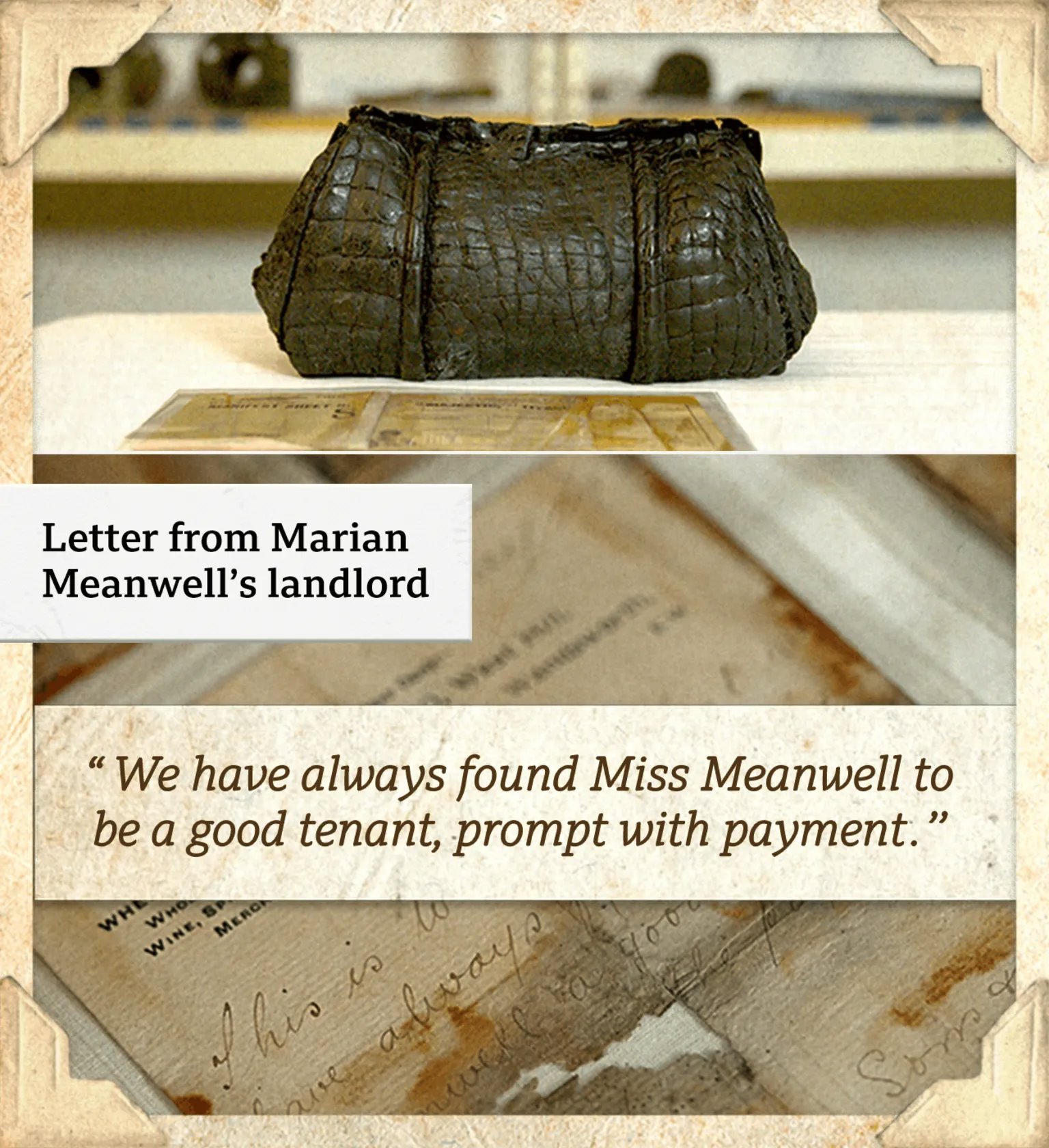 Titanik: Skrivene priče putnika čuvane u tajnom skladištu 3 Pismo