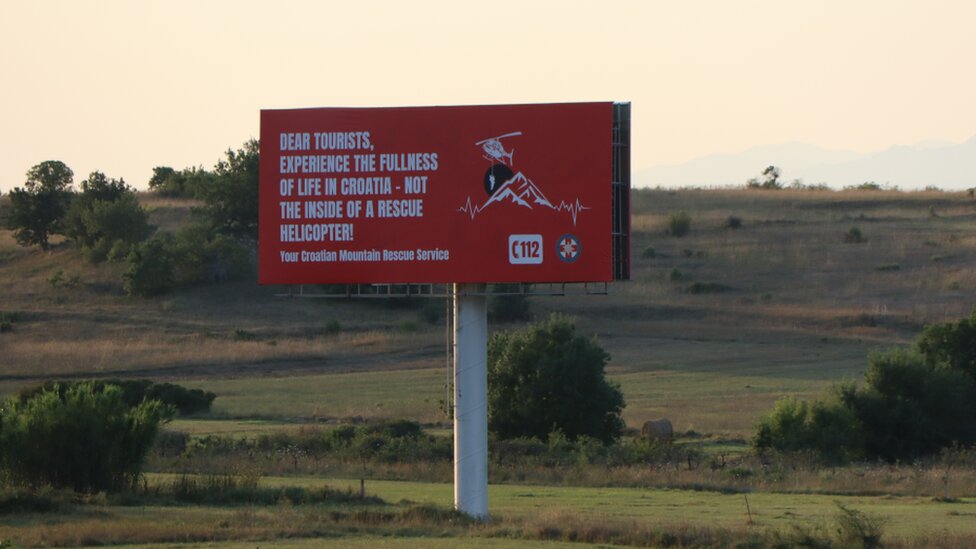 Hrvatska: Crni humor Gorske službe spasavanja sa nedvosmislenom porukom 3 Gorska služba spasavanja Hrvatske