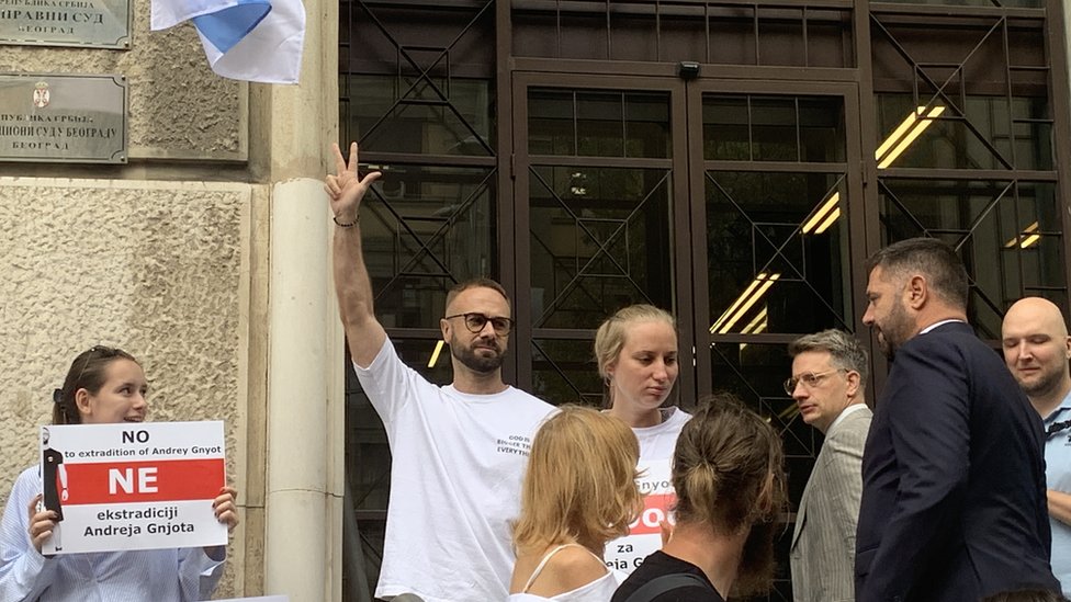 Andrej Gnjot, beloruskog aktiviste i reditelja, još mora da čeka da li će ga Beograd izručiti Minsku 1 Andrej Gnjot