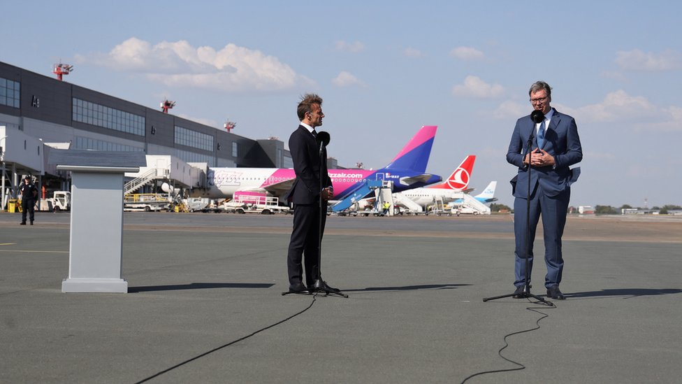 Emanuel Makron u Srbiji: O Novaku Đokoviću, rafalima, Kosovu i vladavini prava 5 Makron i Vučić