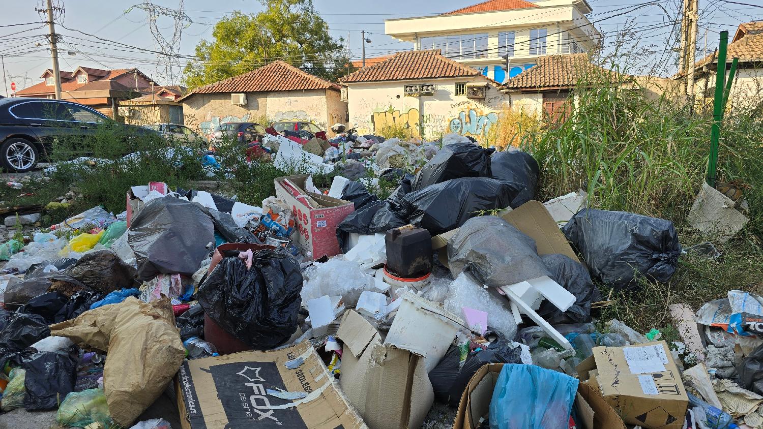 (FOTO) Flaše, automobilske gume i uginule životinje: Pored Zdravstvene stanice "Leštane i Vinča" nalazi se divlja deponija 6