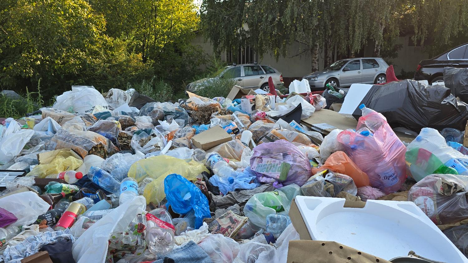 (FOTO) Flaše, automobilske gume i uginule životinje: Pored Zdravstvene stanice "Leštane i Vinča" nalazi se divlja deponija 3