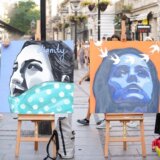 Uličnim performansom u centru Beograda Delegacija EU najavila otvaranje Evropske kuće 8