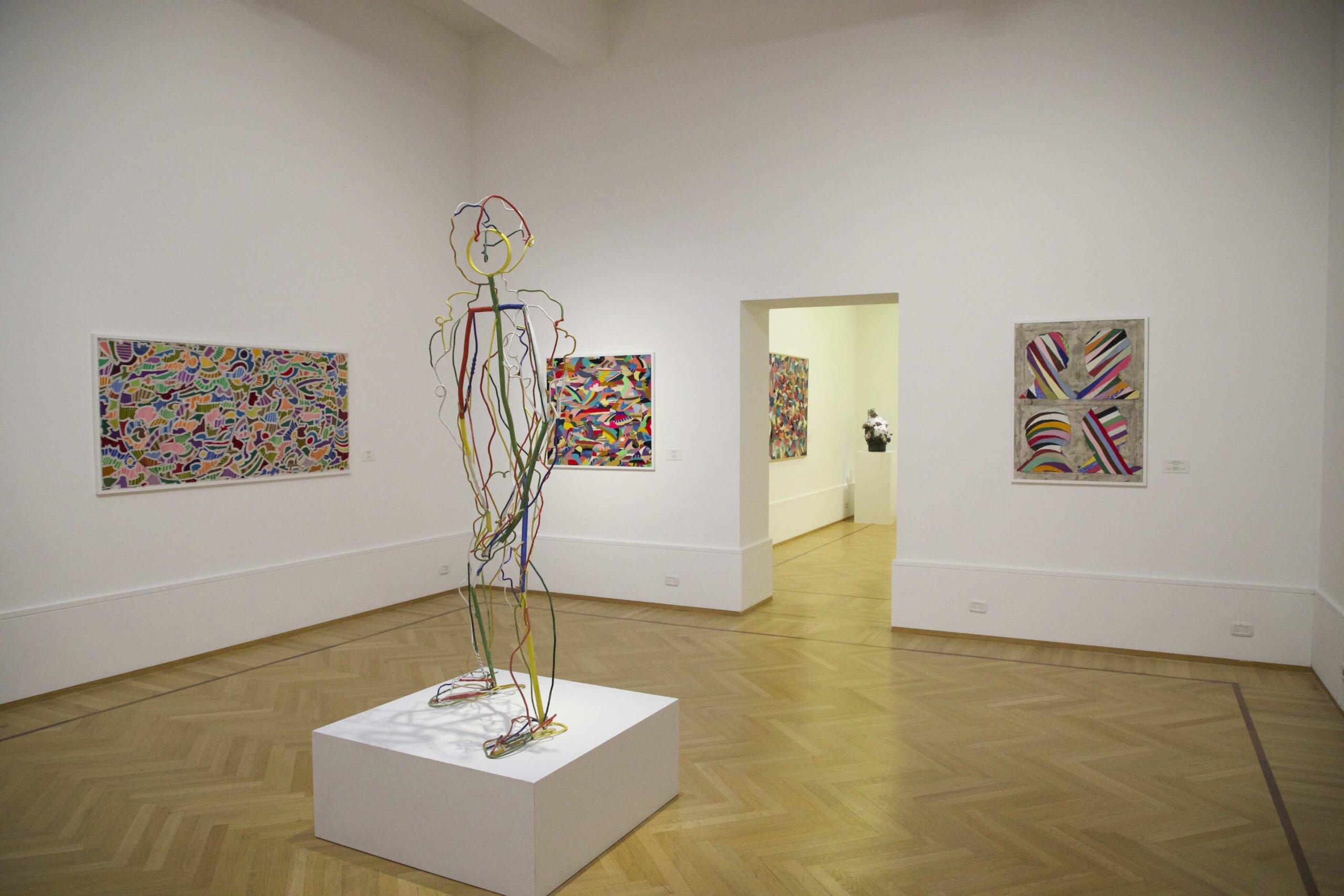 Rame uz rame sa Pikasom, Murom, Vorholom i Polokom: Retrospektivna izložba Mire Brtke u Rimu 4 Izložba Mire Brtke