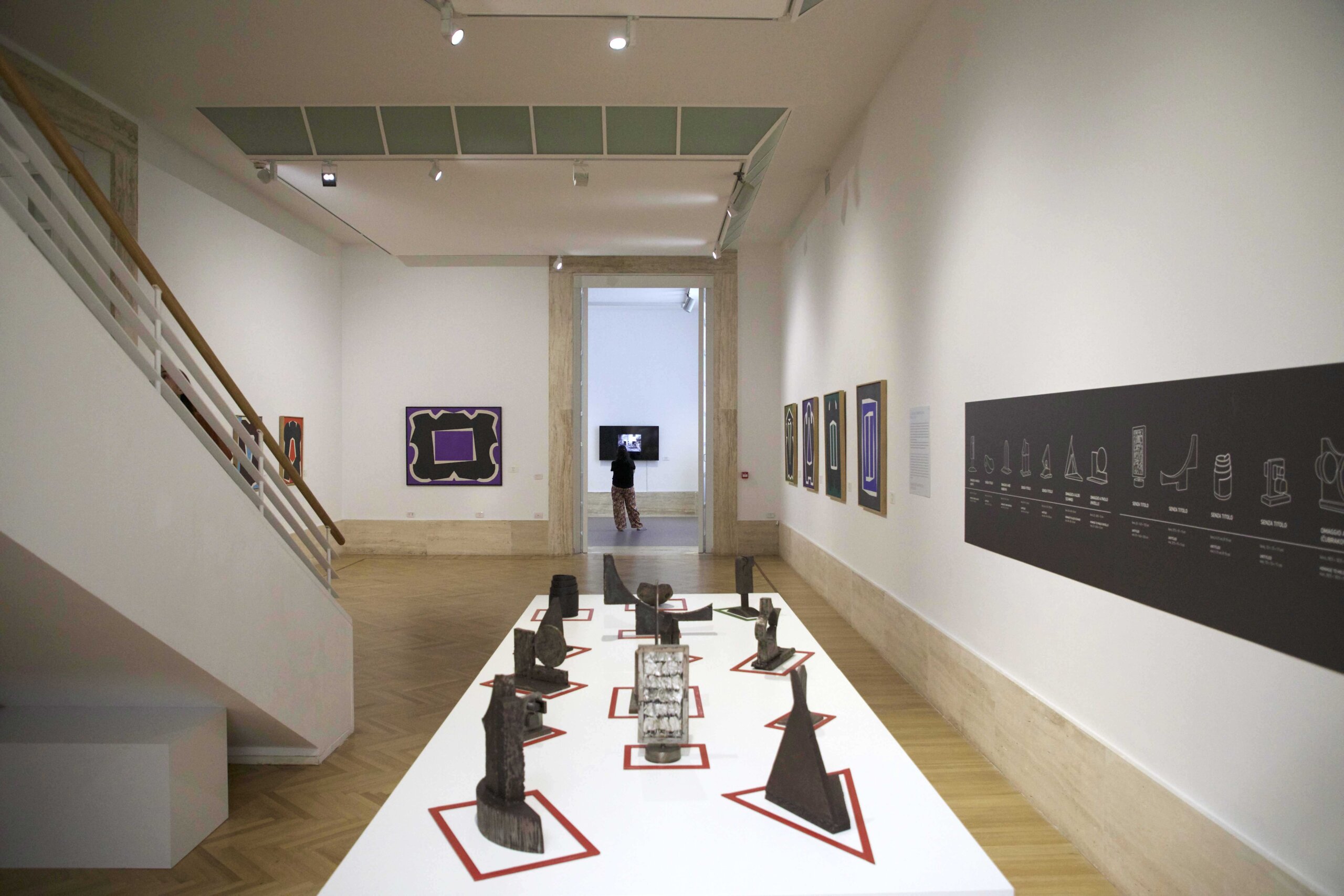 Rame uz rame sa Pikasom, Murom, Vorholom i Polokom: Retrospektivna izložba Mire Brtke u Rimu 2 Izložba Mire Brtke