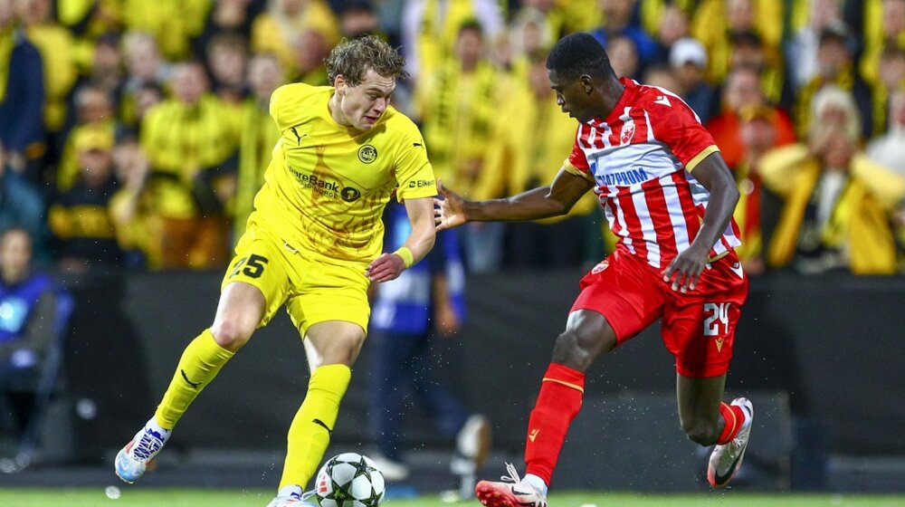 Fudbaleri Zvezde prespavali sat vremena, pa stigli do prihvatljivog poraza pred revanš 1