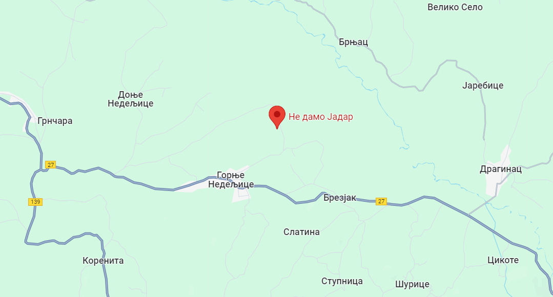 Šta piše na Gugl mapama kod Gornjih Nedeljica, Vladimiraca i Beograda? 3 Šta piše na Gugl mapama kod Gornjih Nedeljica, Vladimiraca i Beograda? 3