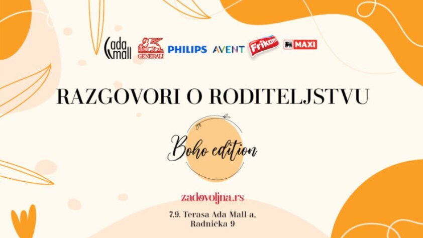 Portal Zadovoljna organizuje konferenciju „Razgovori o roditeljstvu – Boho Edition“ 1