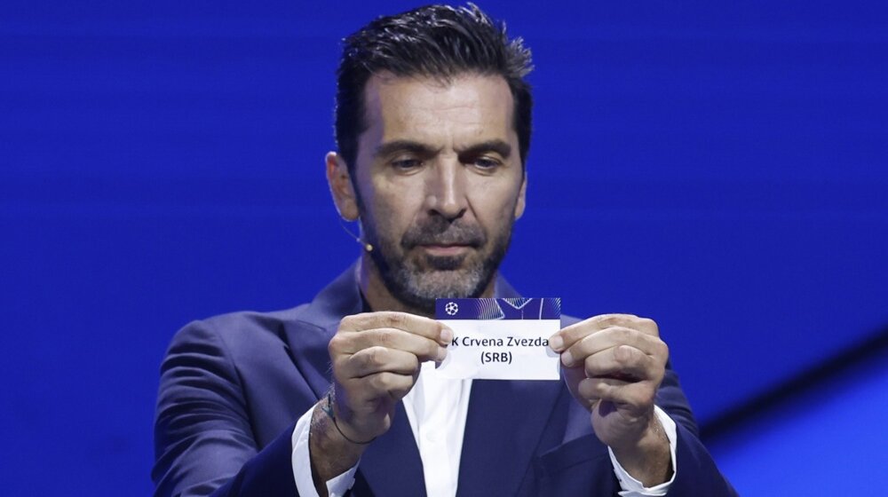 Žreb za Ligu šampiona: Bufon ceduljama i Kristijano Ronaldo tasterom odredili protivnike i za Crvenu zvezdu 1