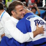 Francuskinji Diko prvi čestitao Makron, koji je gledao i njen meč za bronzu protiv Milice Žabić 8