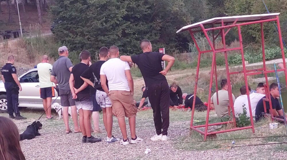 Utapanje na jezeru u kragujevačkim Šumaricma 1