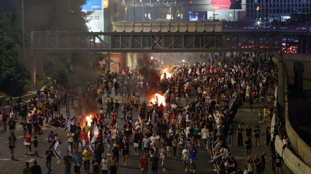 Udar na Netanjahua: U Izraelu počeo generalni štrajk radnika, gotovo cela država paralizovana 1