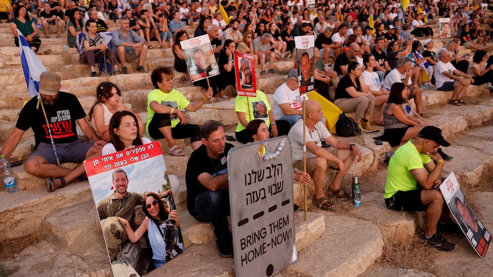 Izrael i Palestinci: Počeo generalni štrajk u Izraelu, traži se „hitan dogovor o oslobađanju talaca" 6 Protesti, Izrael