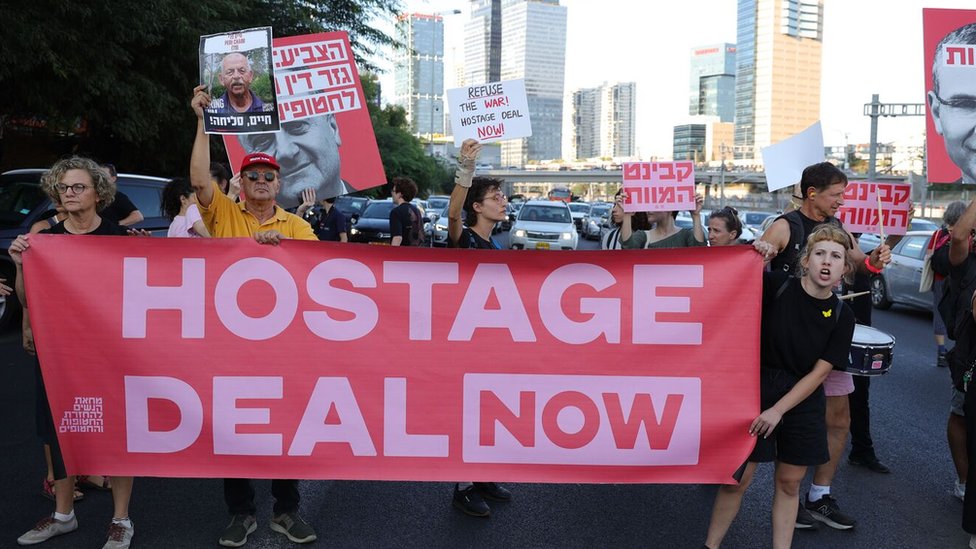 Izrael i Palestinci: Počeo generalni štrajk u Izraelu, traži se „hitan dogovor o oslobađanju talaca" 3 Protesti, Izrael