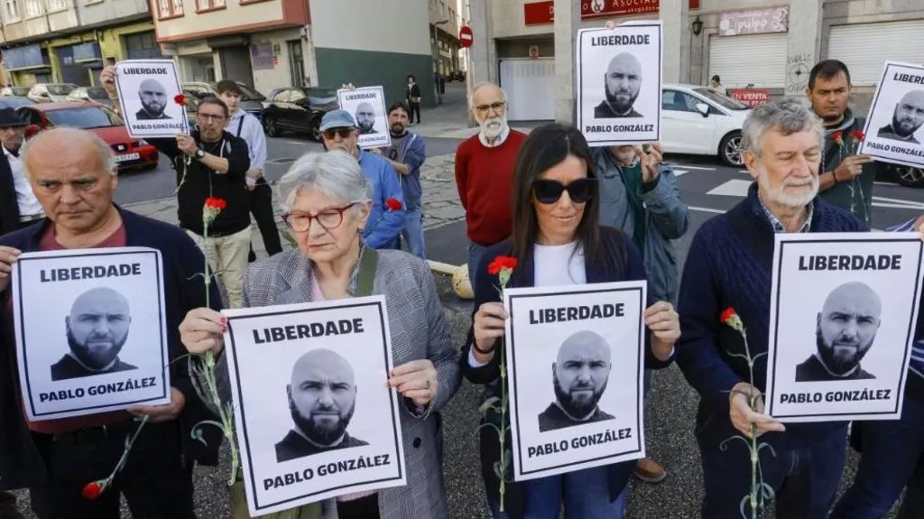 Da li je španski novinar Pablo Gonzales, zapravo Pavel Rubcov, bio ruski špijun 4 Hapšenje Gonzalesa u Poljskoj izazvalo je proteste u Španiji, na kojima se zahtevalo njegovo oslobađanje