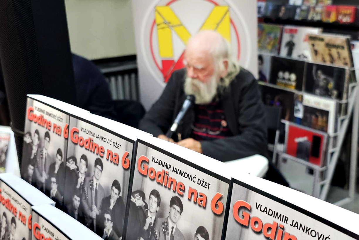 "Kada bi udžbenici istorije bili ovakvi bilo bi lepše ići u školu": Vladimir Janković Džet i istorija šezdesetih godina „Godine na 6“ 3 Vlada Džet