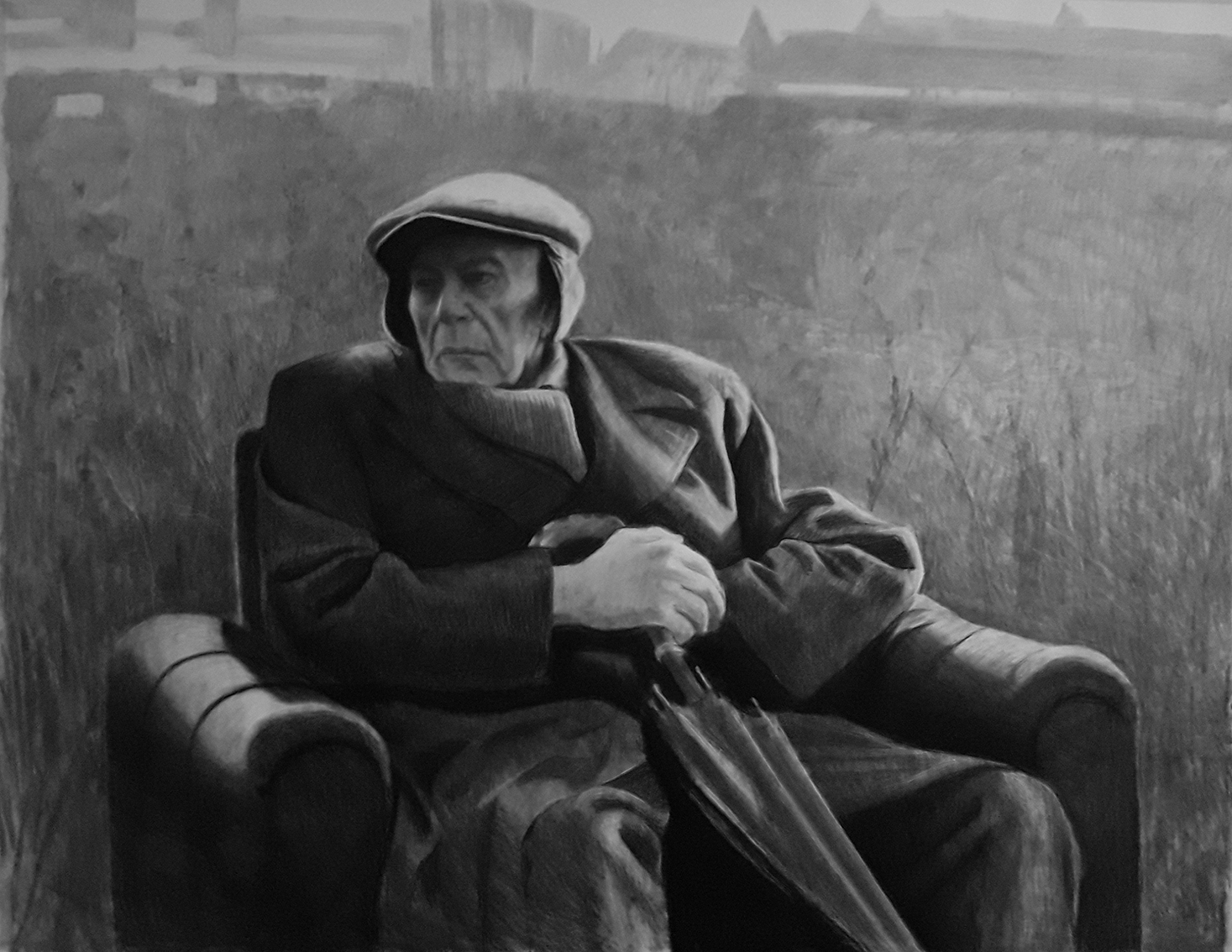 deca Deca ne žele da gledaju ovaj svet: Slikar Saša Marjanović povodom svoje izložbe nadahnute filmom Vima Vendersa „Nebo nad Berlinom“ 3