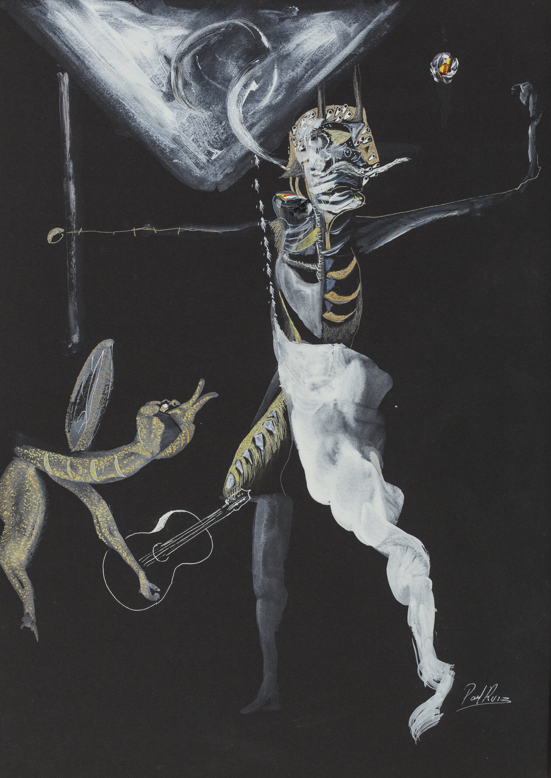 Latinoamerička trauma i borhesovski univerzum: U Galeriji Haos izložba „Preoblikovanje Narcisa“ velikog peruanskog umetnika Paula Ruiza Neira 3 Latinoamerička trauma i borhesovski univerzum: U Galeriji Haos izložba „Preoblikovanje Narcisa“ velikog peruanskog umetnika Paula Ruiza Neira 2