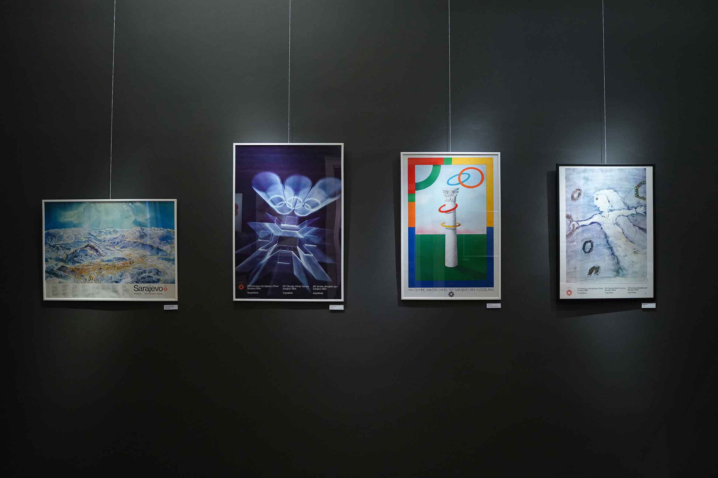 vučko pahulja Vučko u raznim disciplinama i Pahulja 40 godina kasnije: Otvorena izložba plakata Zimskih olimpijskih igara u Sarajevu 3