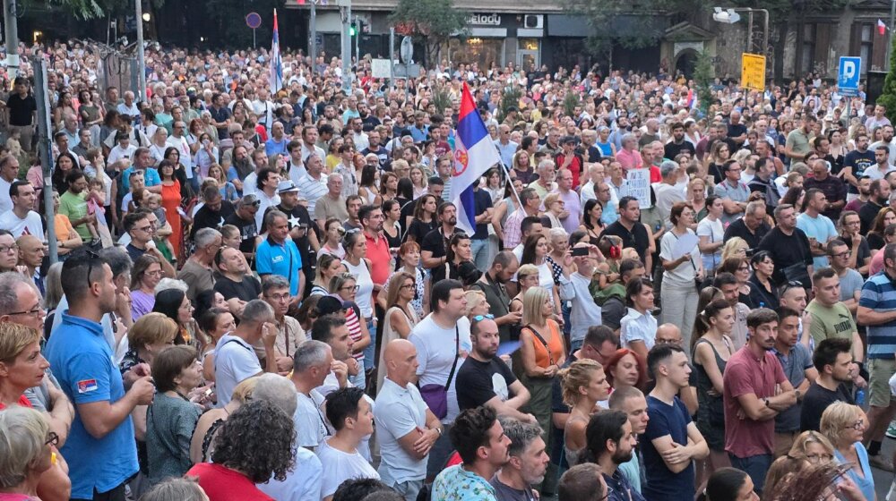 Arhiv javnih skupova objavio koliko je bilo ljudi na protestu koji je organizovala Eko straža 1