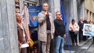 foto, protest prosvetara 16.9.24 vladan ciric, foto z. miladinovic "Danas držimo javni čas o moralu i poštovanju date reči": Više stotina prosvetara na protestu u Nišu 3