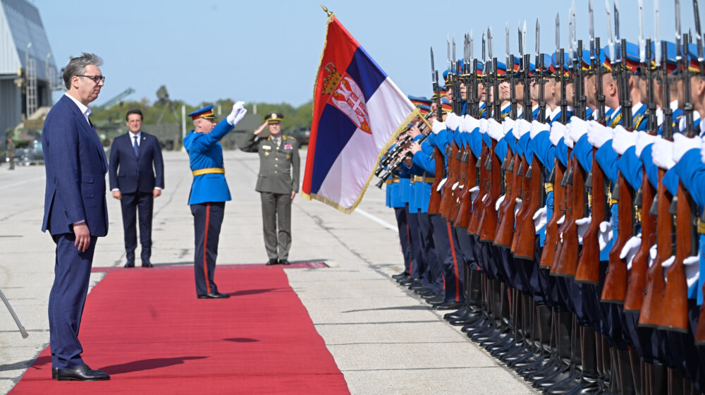Vučić na prikazu "Zastava 2024": Srbija ima jednu od najjačih armija u regionu 1