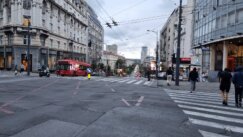 vojna policija (FOTO) Zatvorene centralne gradske ulice zbog generalne probe promocije najmlađih oficira VS 5