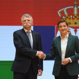 Mađarska ustupila predsedavanje CEI Srbiji: Brnabić sa Laslom Keverom 1