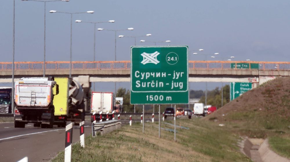 Putevi Srbije: Do 10. septembra zatvorena zaustavna saobraćajna traka na auto-putu kod Aerodroma zbog radova 1