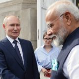 Putin se obratio Modiju kao "dragom prijatelju": Sastali se ruski predsednik i indijski premijer 4