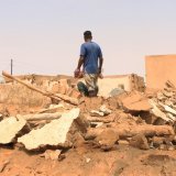 Užas u sudanskom gradu: Glad, izgorele kuće i prodavnice izbušene mecima 5