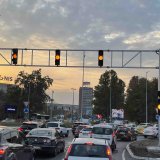 Semafori bez zelenog svetla od danas na kružnom toku kod Ušća 3