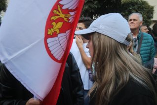 protest Loznica "Deco, ovo je sve zbog vas. Naše je prošlo, vaše dolazi": Protest protiv eksploatacije litijuma u Loznici (FOTO, VIDEO) 4