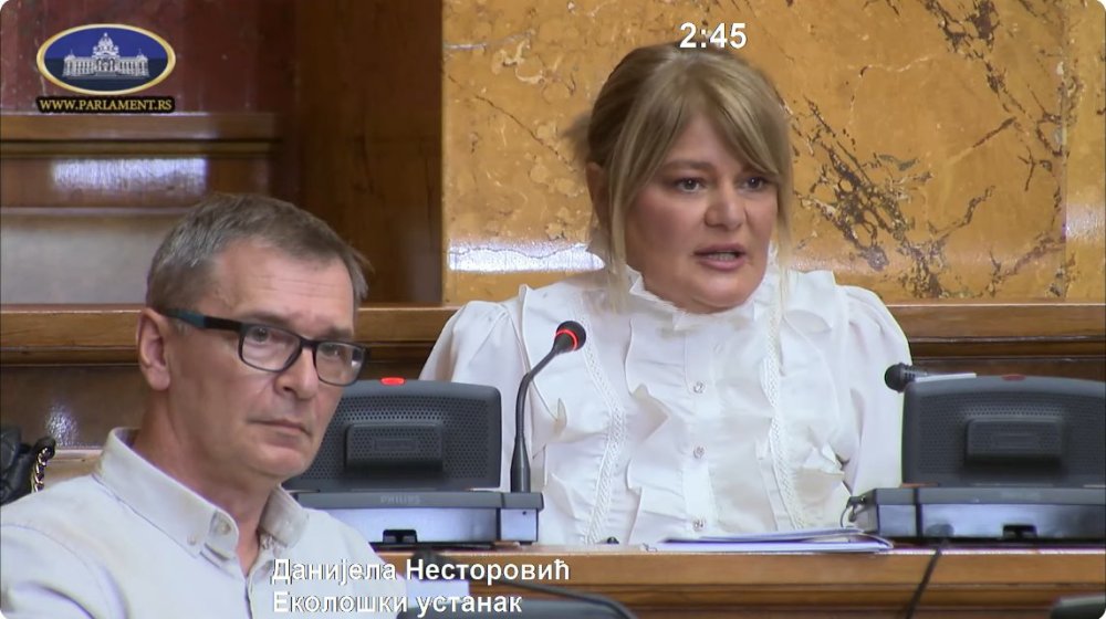 Tužilaštvo pozvalo Danijelu Nestorović na saslušanje zbog navodnog napada na službeno lice 1