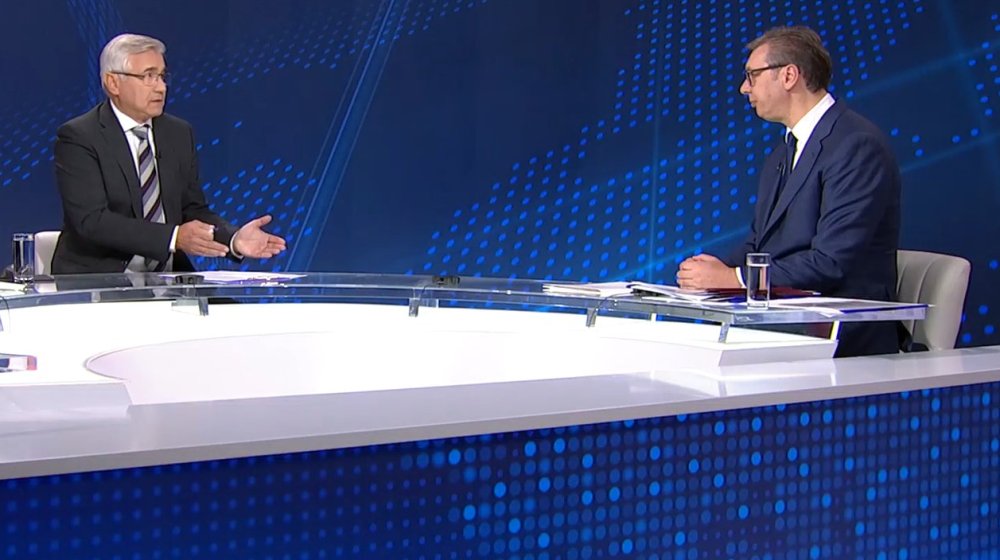 Vučić crpi moć iz medijskog monopola: Povodom gostovanja predsednika na Javnom servisu kad je kritikovao RTS 1