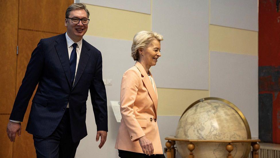 Koliko su zemlje Balkana napredovale ka EU 1 Ursula fon der Lajen u Beogradu